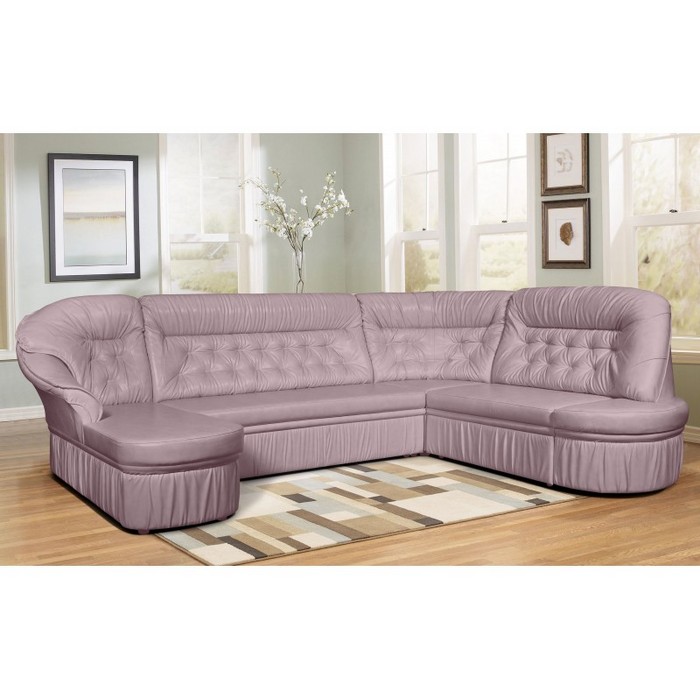 Диван Маргарита-1 (бледно-розовый)