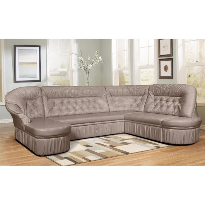 Диван Маргарита-1 (желто-коричневый)