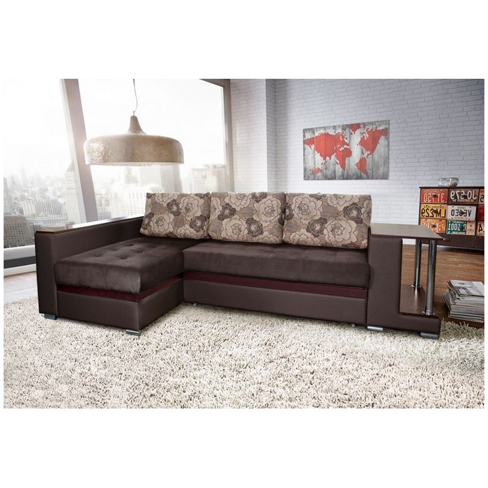 Диван Виктория Люкс (коричневый)