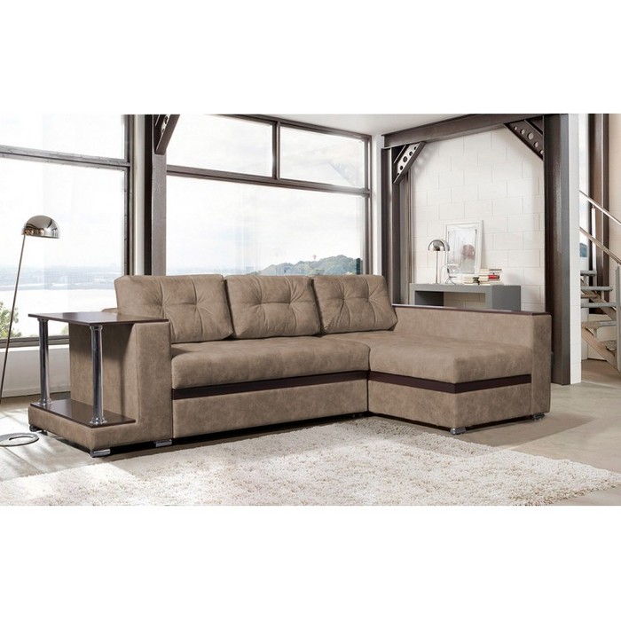 Диван Виктория Люкс (светло-коричневый)