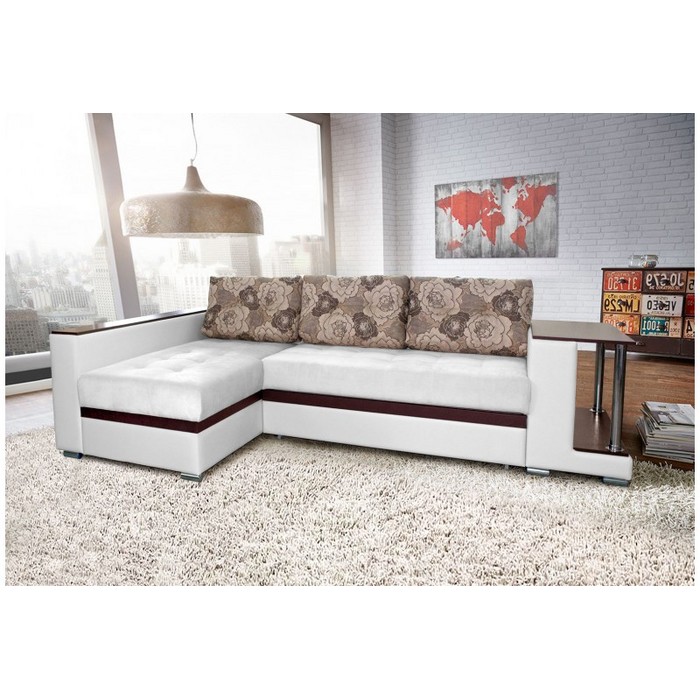 Диван Виктория Люкс (белый)