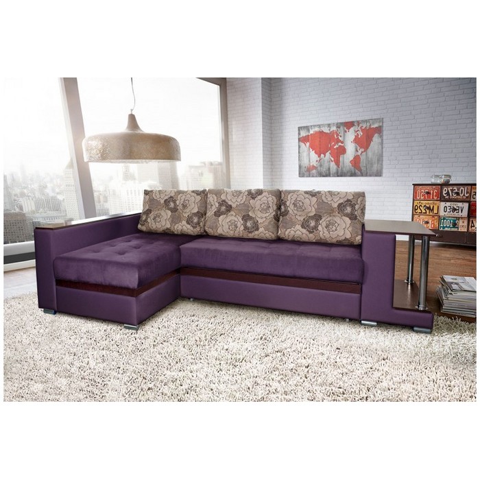 Диван Виктория Люкс (фиолетовый)