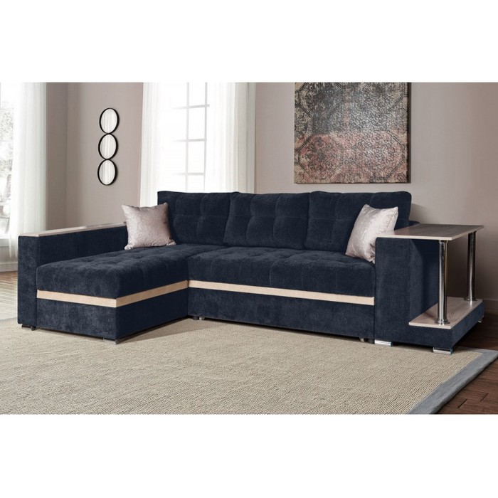 Диван Виктория Люкс (коричневато-черный)