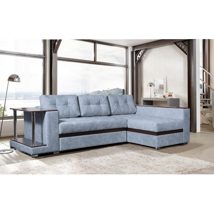 Диван Виктория Люкс (светло-голубой)