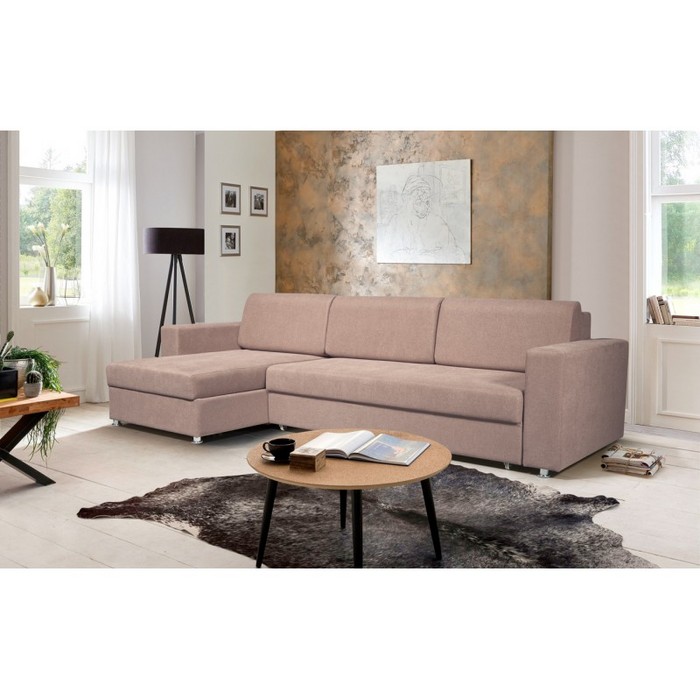 Диван Виктория Евро (коричнево-красный)