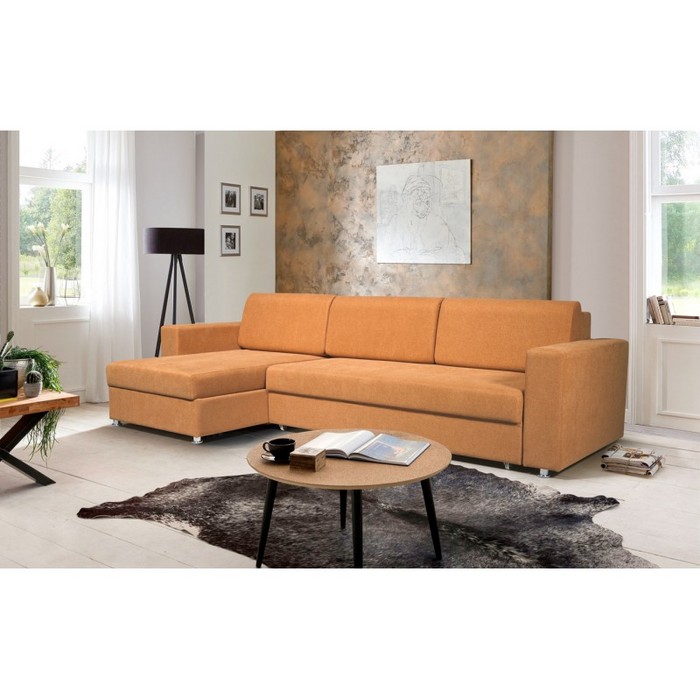 Диван Виктория Евро (оранжевый)