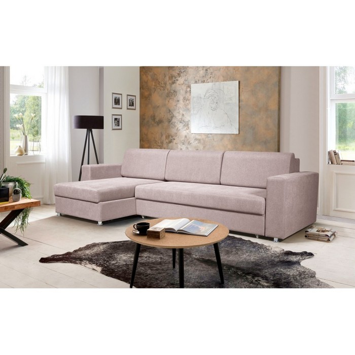 Диван Виктория Евро (бледно-розовый)