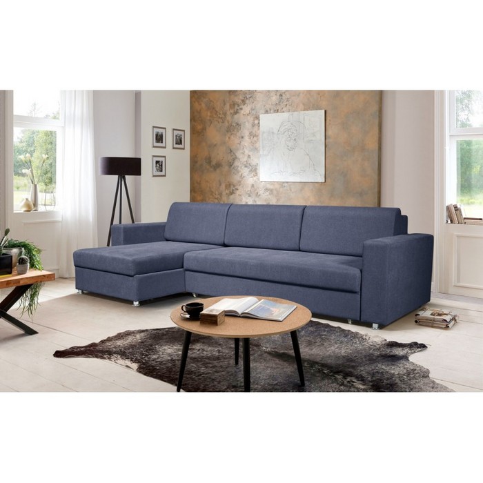 Диван Виктория Евро (глубокий синий)