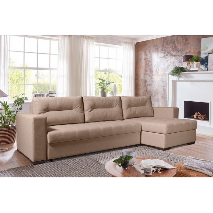 Диван Виктория Евро Люкс (бежевый)