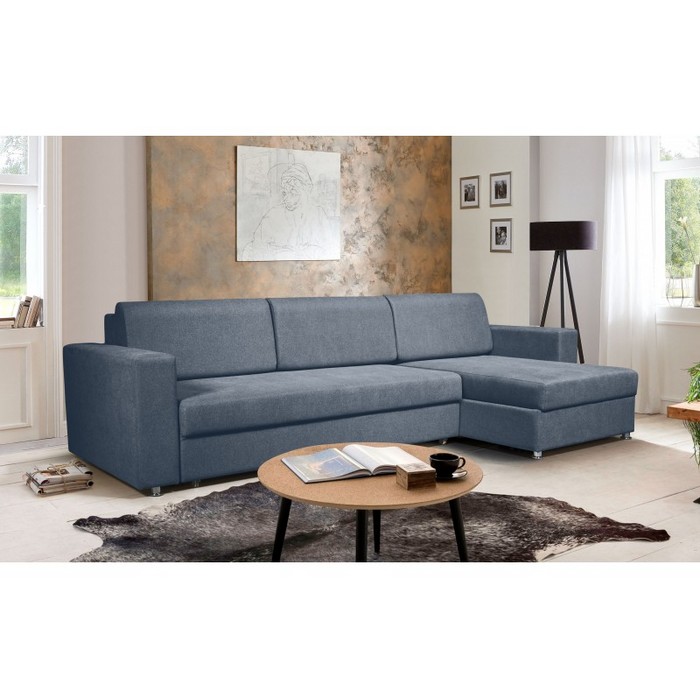 Диван Виктория Евро Люкс (синий)