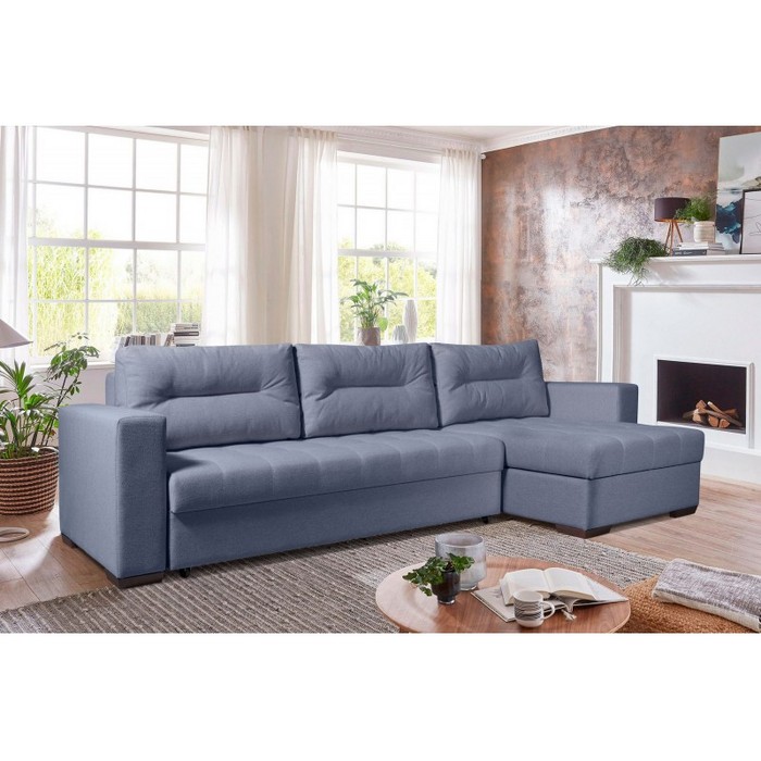 Диван Виктория Евро Люкс (бриллиантово-серый)