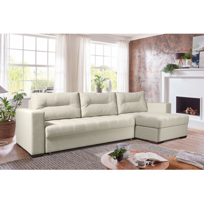 Диван Виктория Евро Люкс (белый антик)