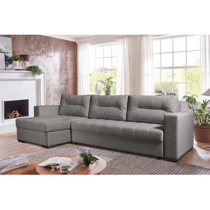 Диван Виктория Евро Люкс (базальтово-серый)