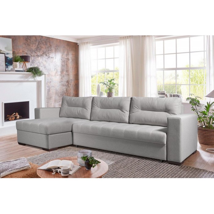 Диван Виктория Евро Люкс (агатовый серый)