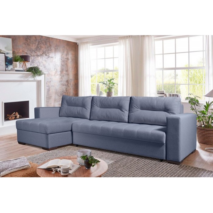 Диван Виктория Евро Люкс (капри синий)