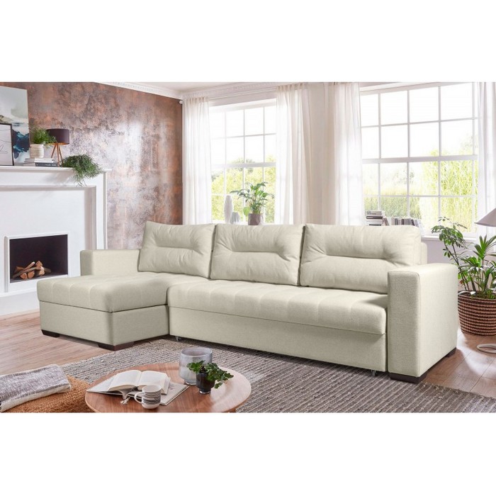 Диван Виктория Евро Люкс (зеленовато-белый)