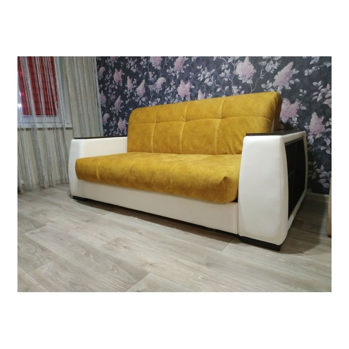 Диван Валенсия-2-ППУ (1.6 желтый)