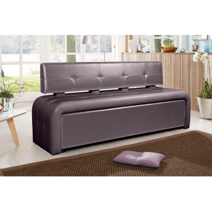 Диван Оскар-2 со спальным местом (коричневый)