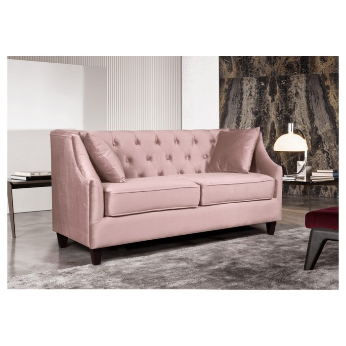 Диван Бруклин 3-х местный (розовый)