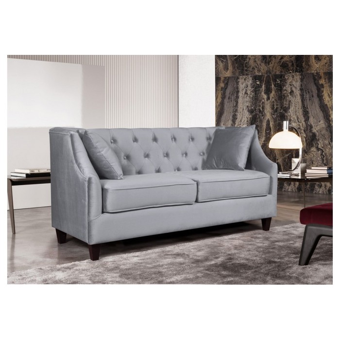 Диван Бруклин 3-х местный (серый)