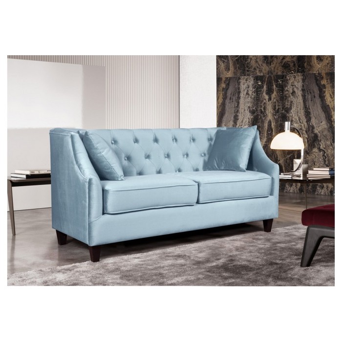 Диван Бруклин 2-х местный (голубой)