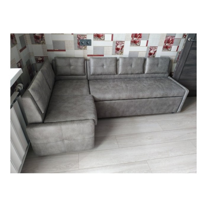 Диван Оскар со спальным местом (серый)