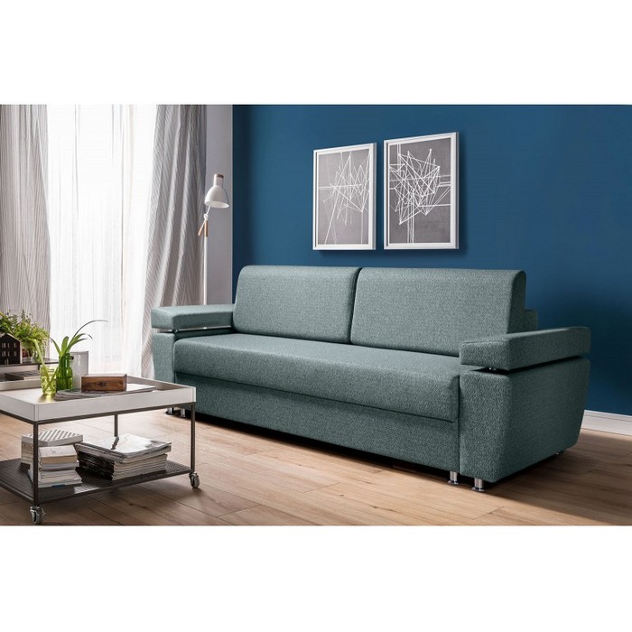 Диван Арбат-2 3-х местный ПБ (темно-серый)