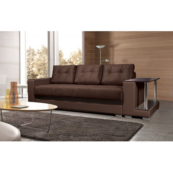 Диван Арбат Люкс-2 ПБ (коричневый)