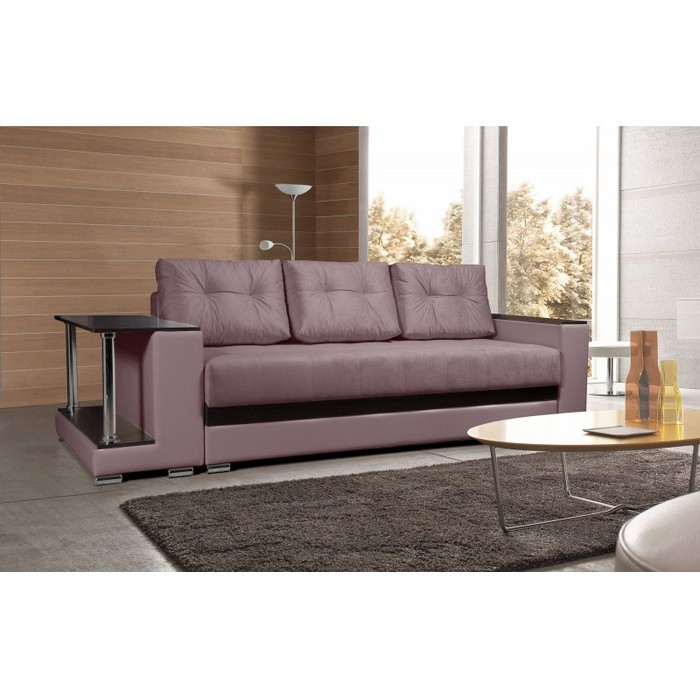 Диван Арбат Люкс-2 НПБ (коричневый)