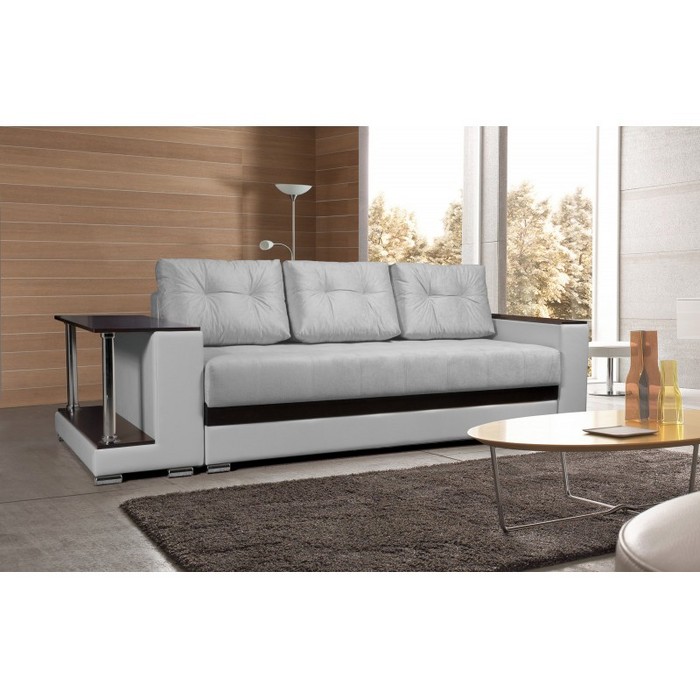 Диван Арбат Люкс-2 НПБ (белый)