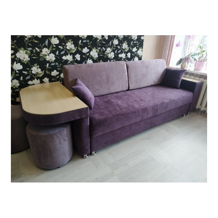 Диван Арбат Люкс ПБ (фиолетовый)