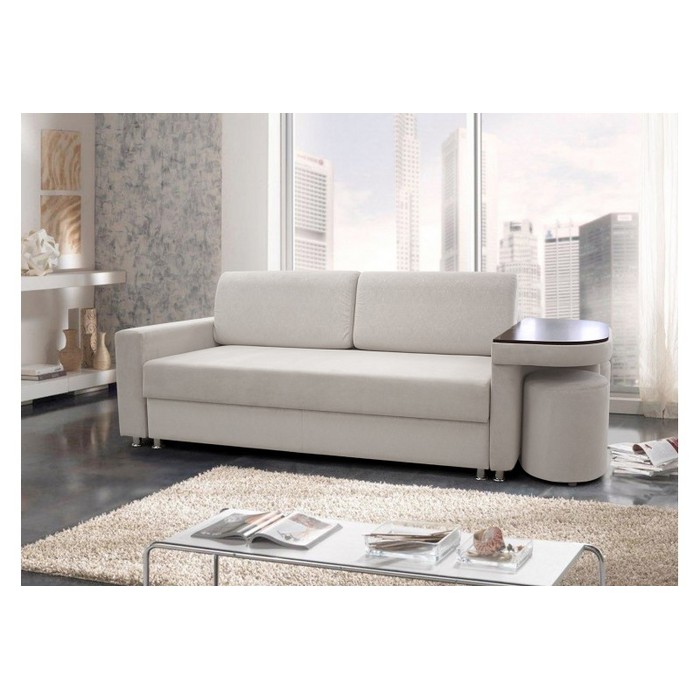 Диван Арбат Люкс ПБ (белый)