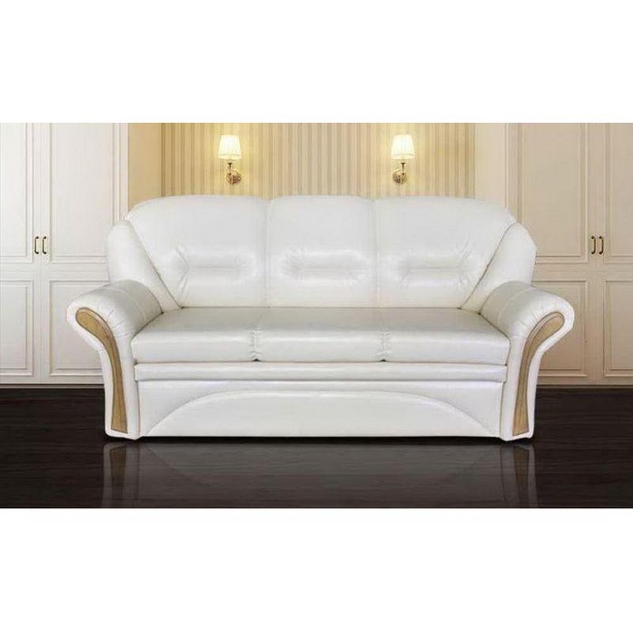 Диван Дели 3-х местный раскладной (белый)