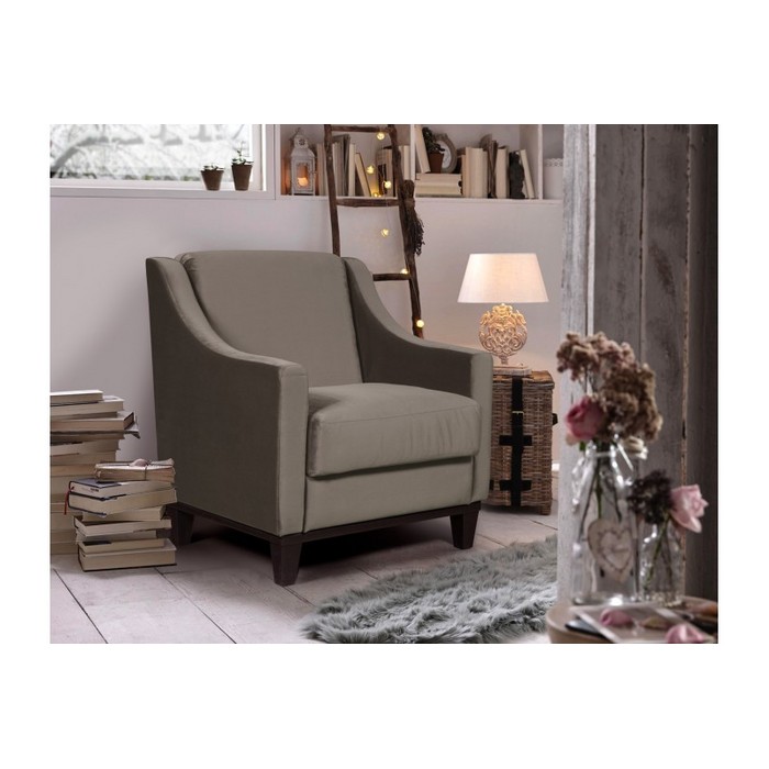 Кресло Санторини (серо-коричневый)