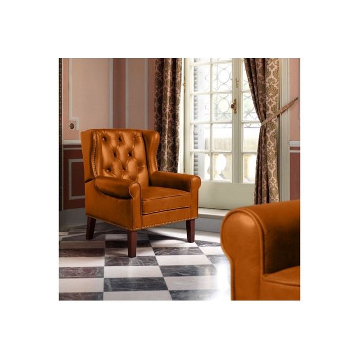 Кресло Престиж (оранжевый)