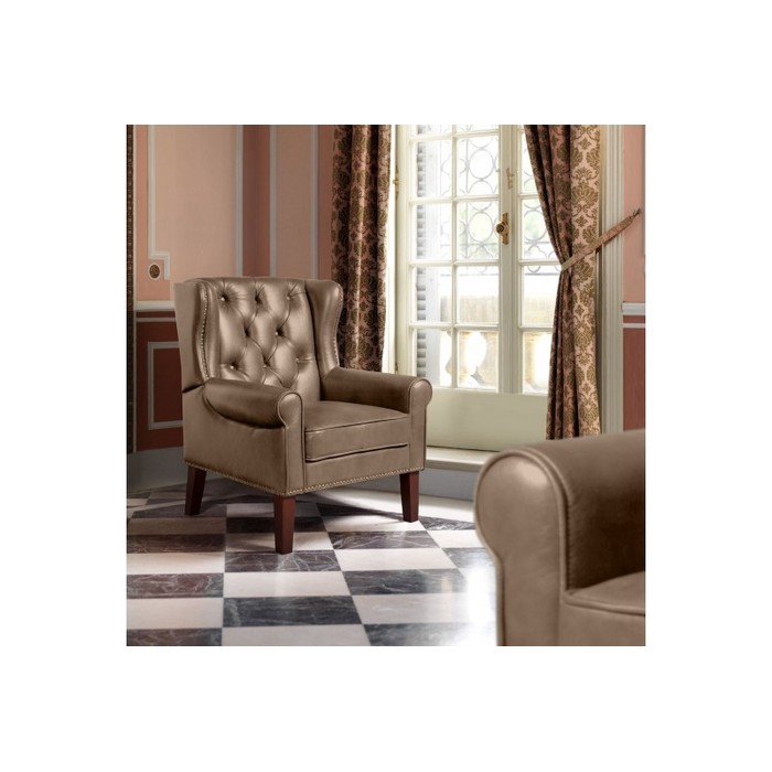 Кресло Престиж (светло-коричневый)