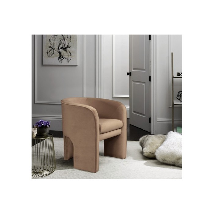 Кресло Омега (пыльный розовый)