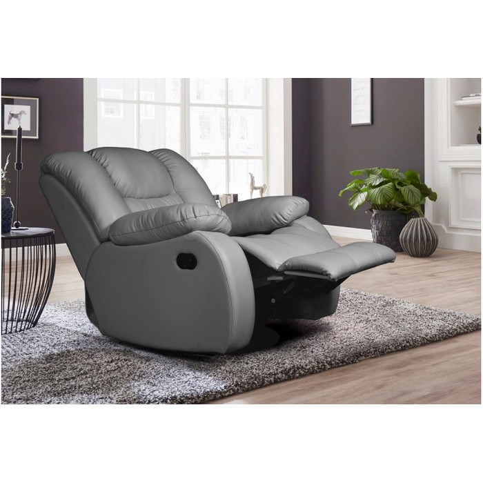 Кресло Лорд реклайнер механический (агатовый серый)