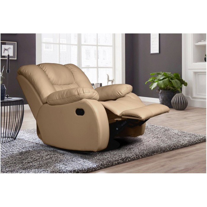 Кресло Лорд реклайнер механический (бежевый)