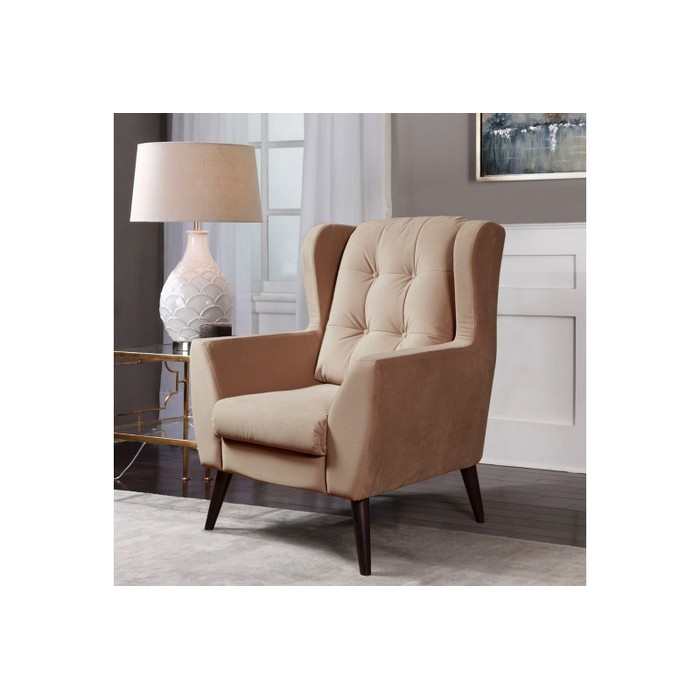 Кресло Бергамо (пыльный розовый)