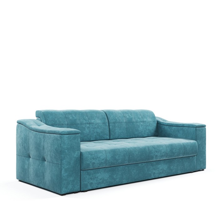 Прямой диван Брайт П-01 (бирюзовый)