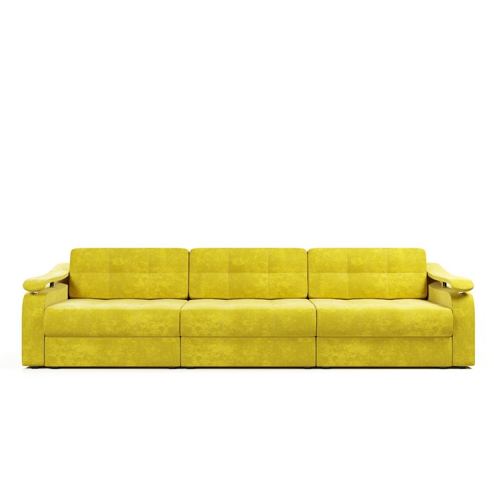 Прямой диван Гранд П-11 (желтый)