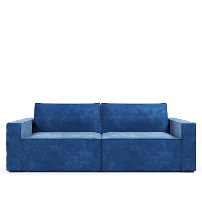 Прямой диван Леонардо П-02 (синий)