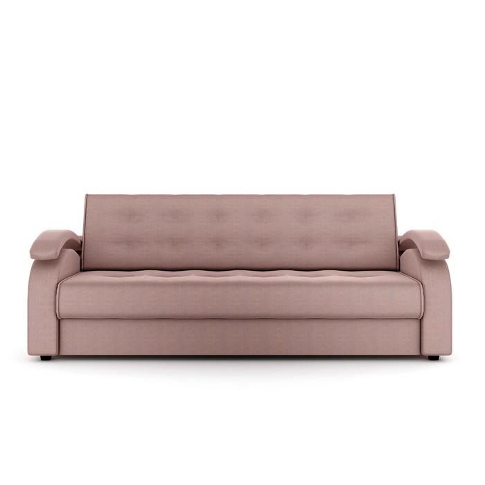 Прямой диван Манхэттен П-02 (бледно розовый)