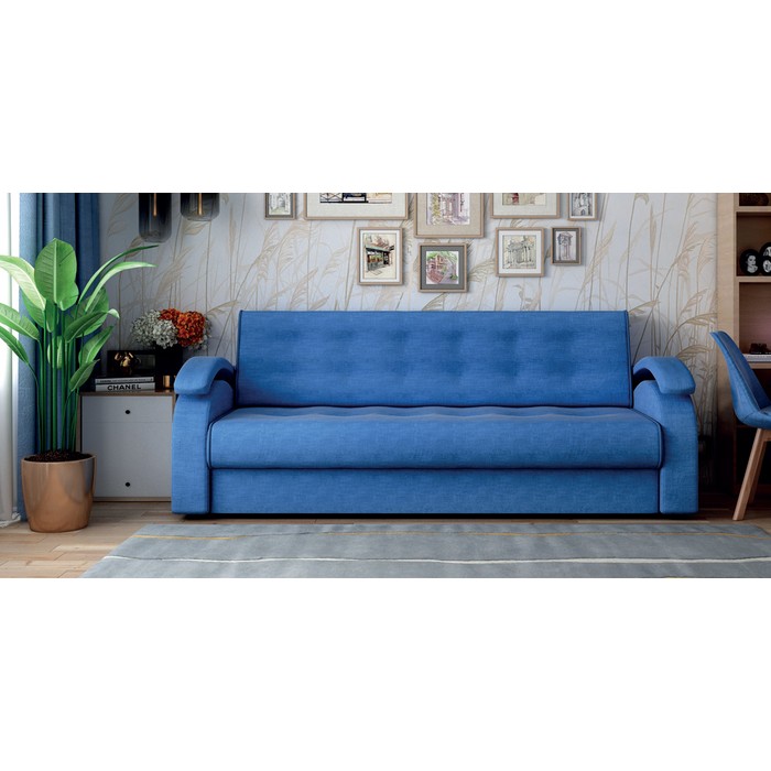 Прямой диван Манхэттен П-02 (небесный)