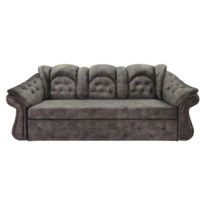 Прямой диван Милан П-03.2 (серый)