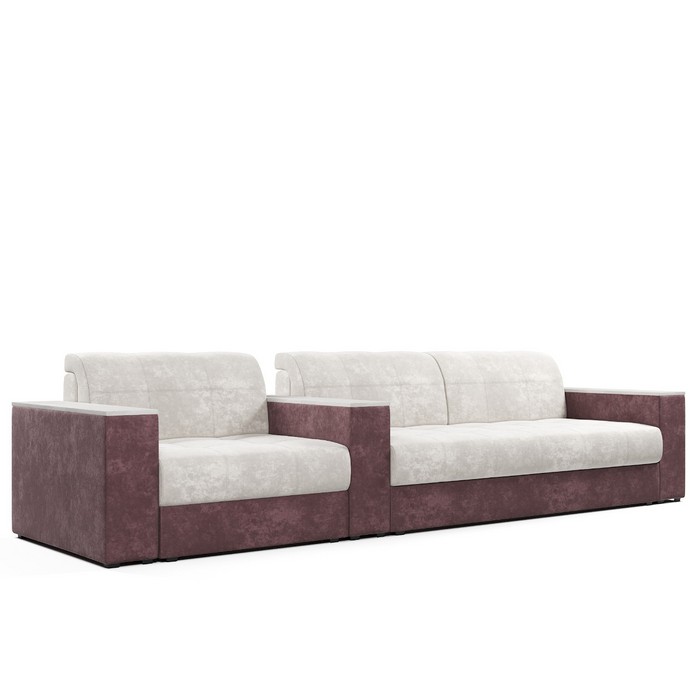 Прямой диван Тедди П-10.2 (кремовый)