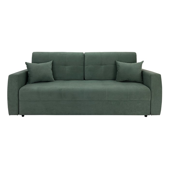 Прямой диван Европа П-01 (зеленый)