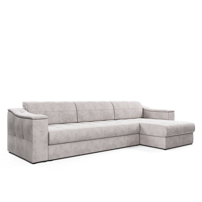 Угловой диван Брайт У-19 (молочный)