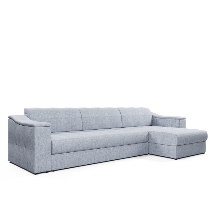 Угловой диван Брайт У-19 (стальной)